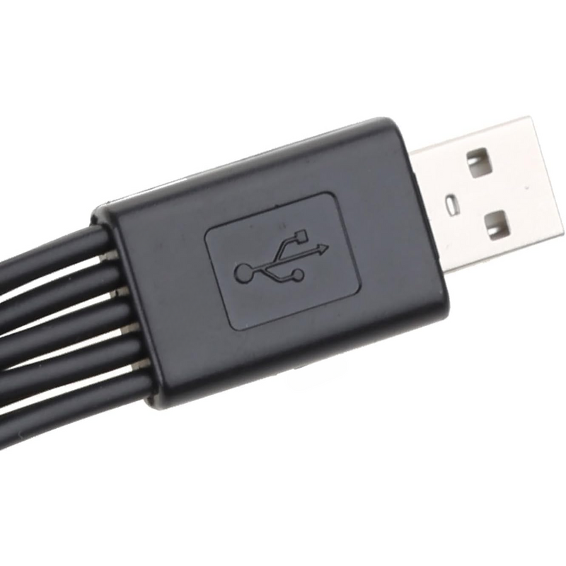 Cabo USB Multi Carregador 10 em 1 Universal Celular Antigo