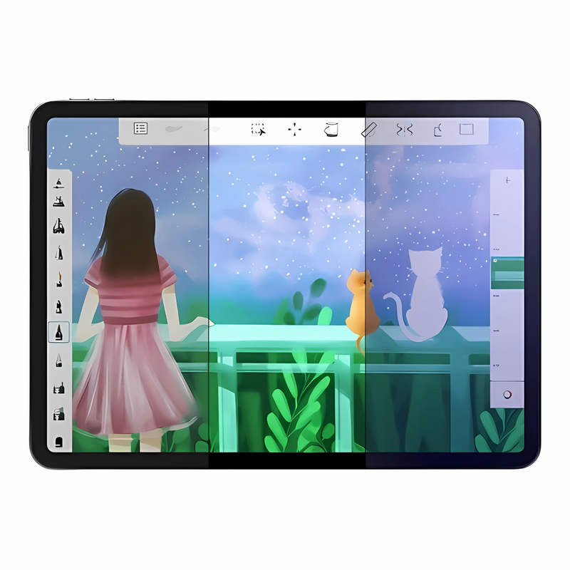 Película Fosca Paperlike para iPad com Textura de Papel em TPU Soft 3.0 para Escrita e Desenho Natural em Todos os Modelos