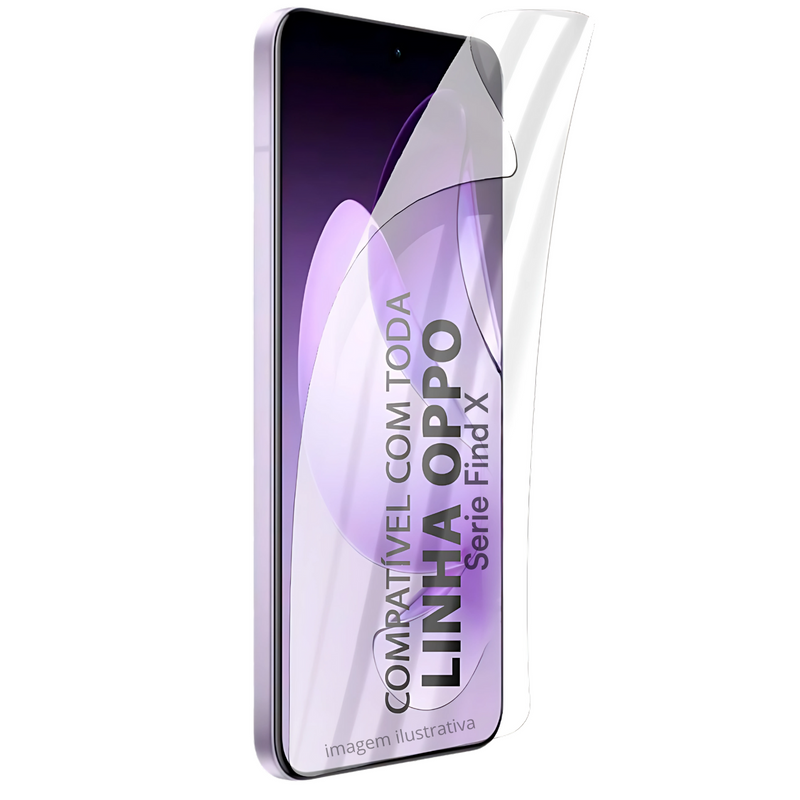 Película Hidrogel p/ Oppo Find X6 X7 X8 Pro Ultra Premium HD