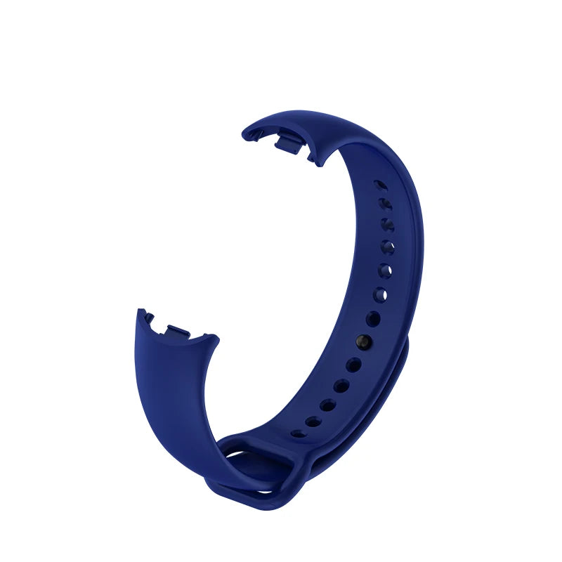 Pulseira de Silicone Premium com Fecho Metálico para Xiaomi Mi Band 8 9 e 8 NFC com Ajuste Confortável e Design Resistente para Uso Diário