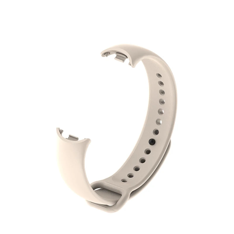 Pulseira de Silicone Premium com Fecho Metálico para Xiaomi Mi Band 8 9 e 8 NFC com Ajuste Confortável e Design Resistente para Uso Diário
