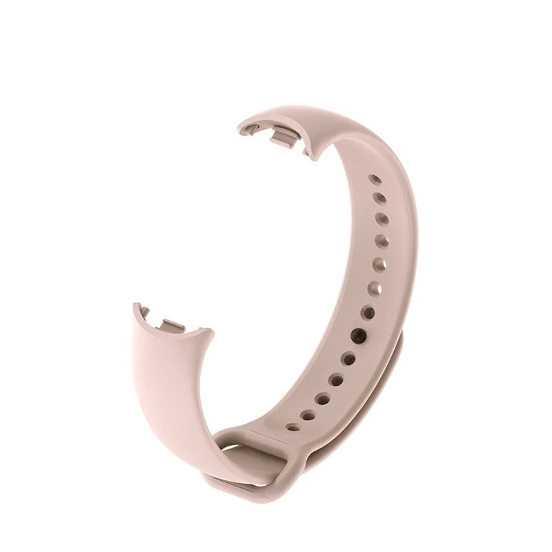Pulseira de Silicone Premium com Fecho Metálico para Xiaomi Mi Band 8 9 e 8 NFC com Ajuste Confortável e Design Resistente para Uso Diário