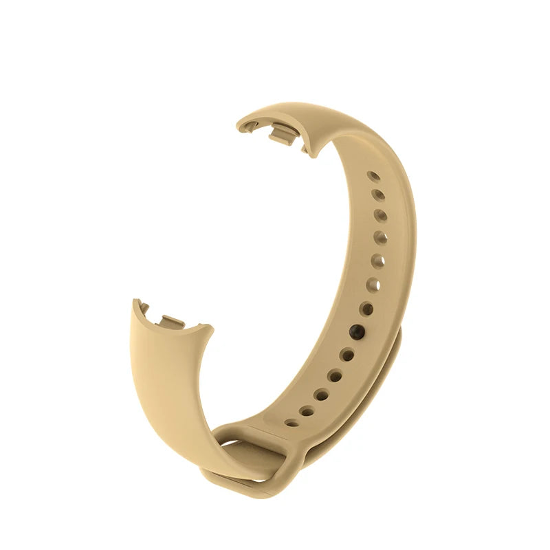 Pulseira de Silicone Premium com Fecho Metálico para Xiaomi Mi Band 8 9 e 8 NFC com Ajuste Confortável e Design Resistente para Uso Diário