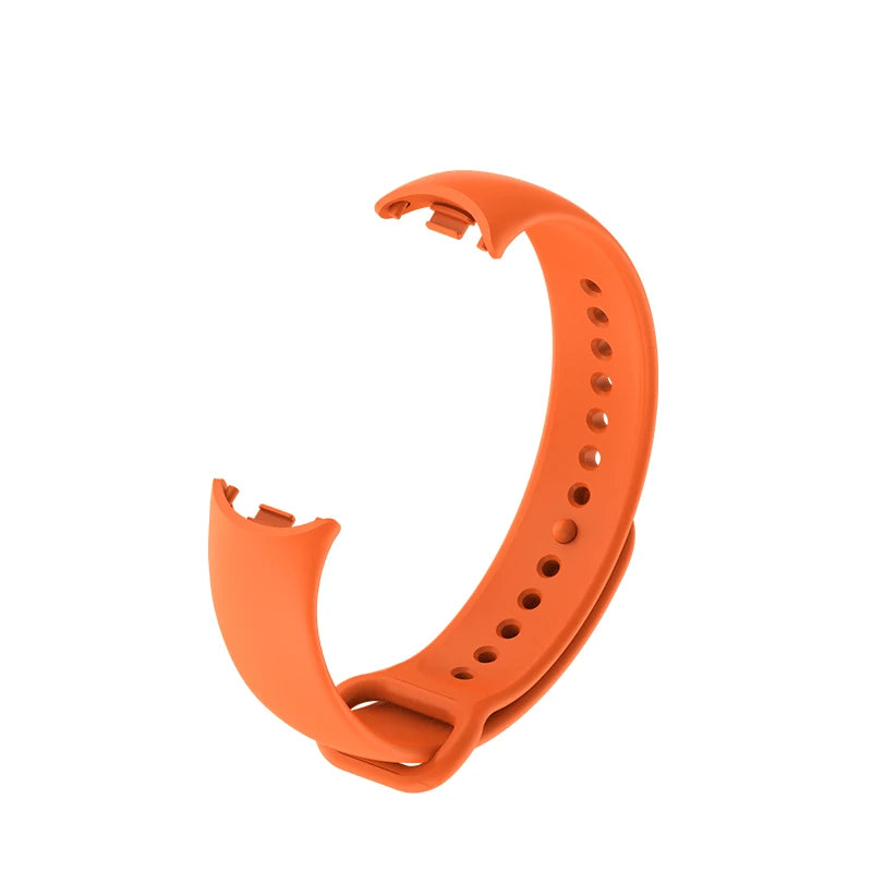 Pulseira de Silicone Premium com Fecho Metálico para Xiaomi Mi Band 8 9 e 8 NFC com Ajuste Confortável e Design Resistente para Uso Diário