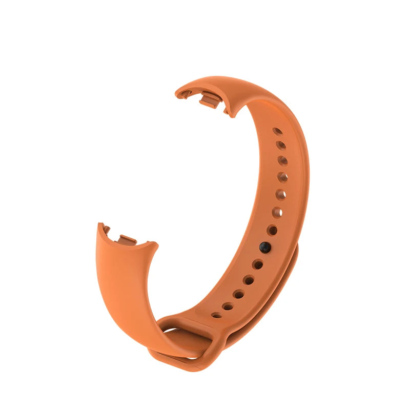 Pulseira de Silicone Premium com Fecho Metálico para Xiaomi Mi Band 8 9 e 8 NFC com Ajuste Confortável e Design Resistente para Uso Diário