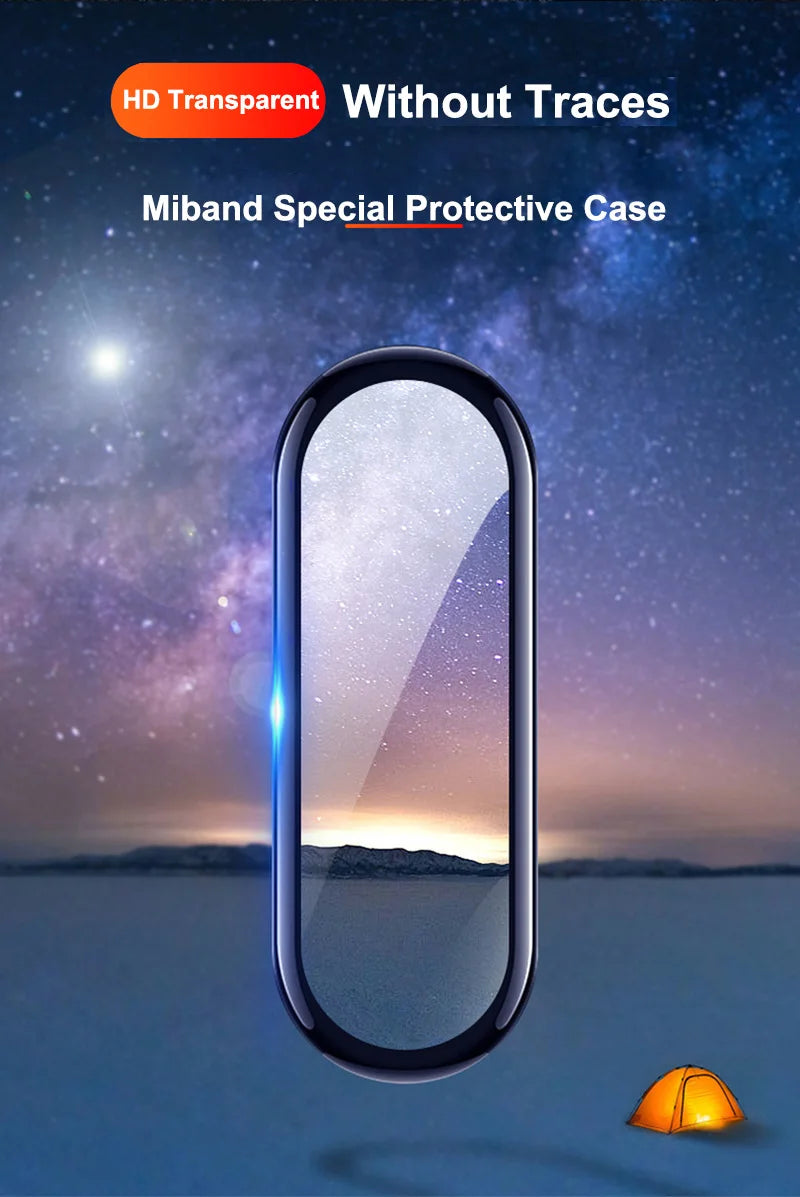 Película 3D PREMIUM Curvada para Xiaomi Mi Band 3 4 5 6 7 8 9 [Selecione]