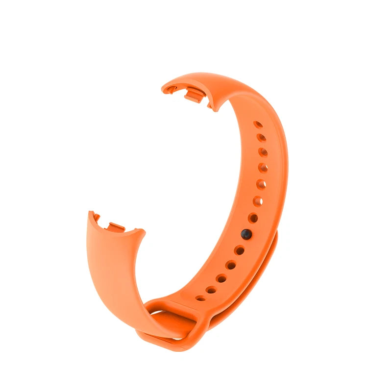 Pulseira de Silicone Premium com Fecho Metálico para Xiaomi Mi Band 8 9 e 8 NFC com Ajuste Confortável e Design Resistente para Uso Diário