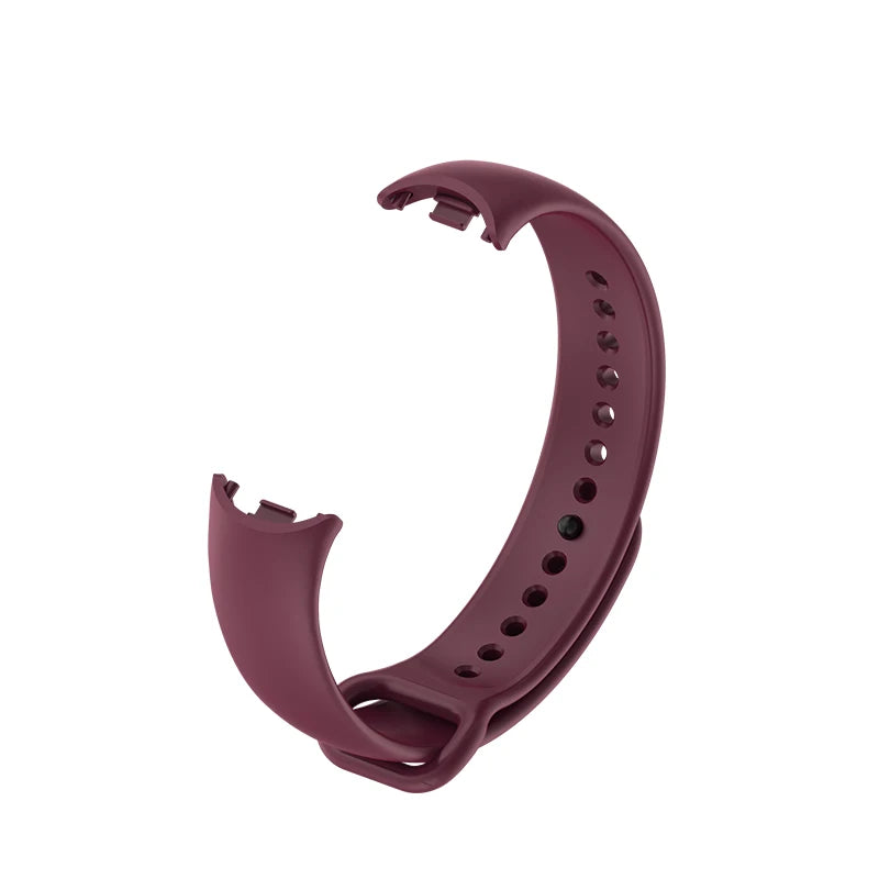 Pulseira de Silicone Premium com Fecho Metálico para Xiaomi Mi Band 8 9 e 8 NFC com Ajuste Confortável e Design Resistente para Uso Diário
