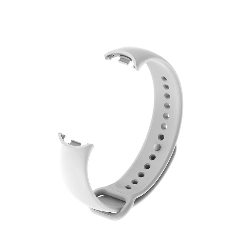 Pulseira de Silicone Premium com Fecho Metálico para Xiaomi Mi Band 8 9 e 8 NFC com Ajuste Confortável e Design Resistente para Uso Diário
