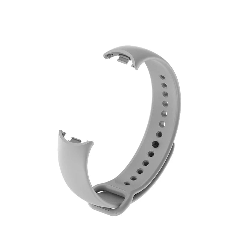 Pulseira de Silicone Premium com Fecho Metálico para Xiaomi Mi Band 8 9 e 8 NFC com Ajuste Confortável e Design Resistente para Uso Diário
