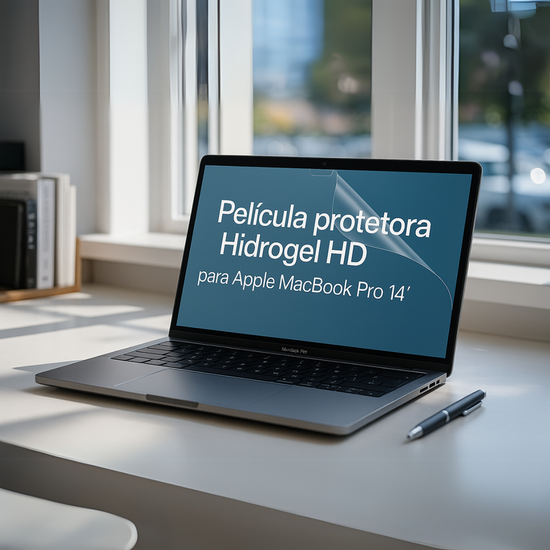 Película Hidrogel p/ MacBook Pro 14 M1 M2 2021-2023 Premium HD
