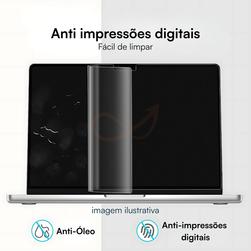 Película Hidrogel p/ MacBook Pro 14 M1 M2 2021-2023 Premium HD