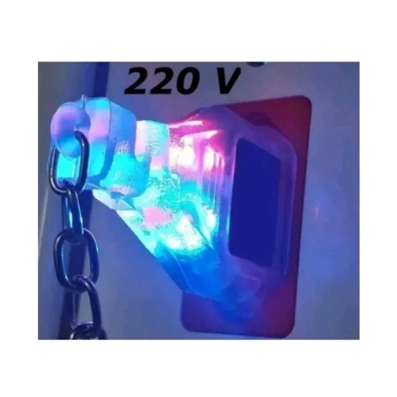 Chaveiro Teste Identificador Tensão 110V 220V LED Voltagem Tomada